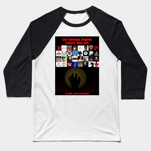 Last Survivor Standing 2018 - Thumbnail edition Baseball T-Shirt by Second Class Elitist